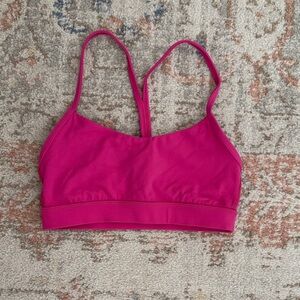 Lululemon Athletica Fuchsia Sports Bra